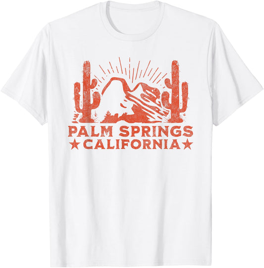 Palm Springs T-Shirt - T-Shirt | White