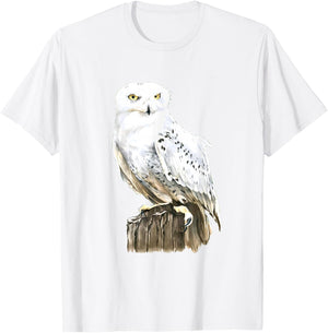 Owl shirt for , owl shirt , owl for boys T-Shirt - T-Shirt | White