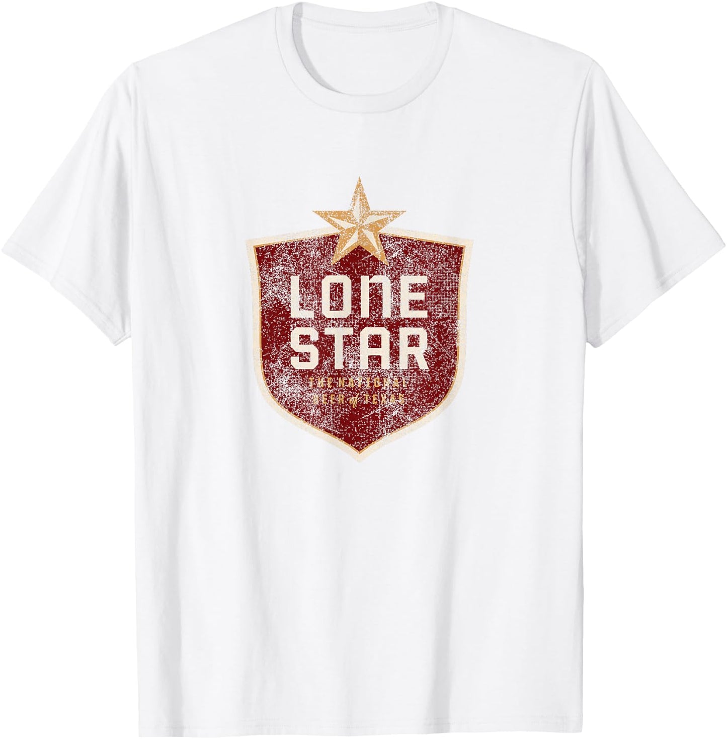 Lone Star Beer Classic T-Shirt - T-Shirt | White