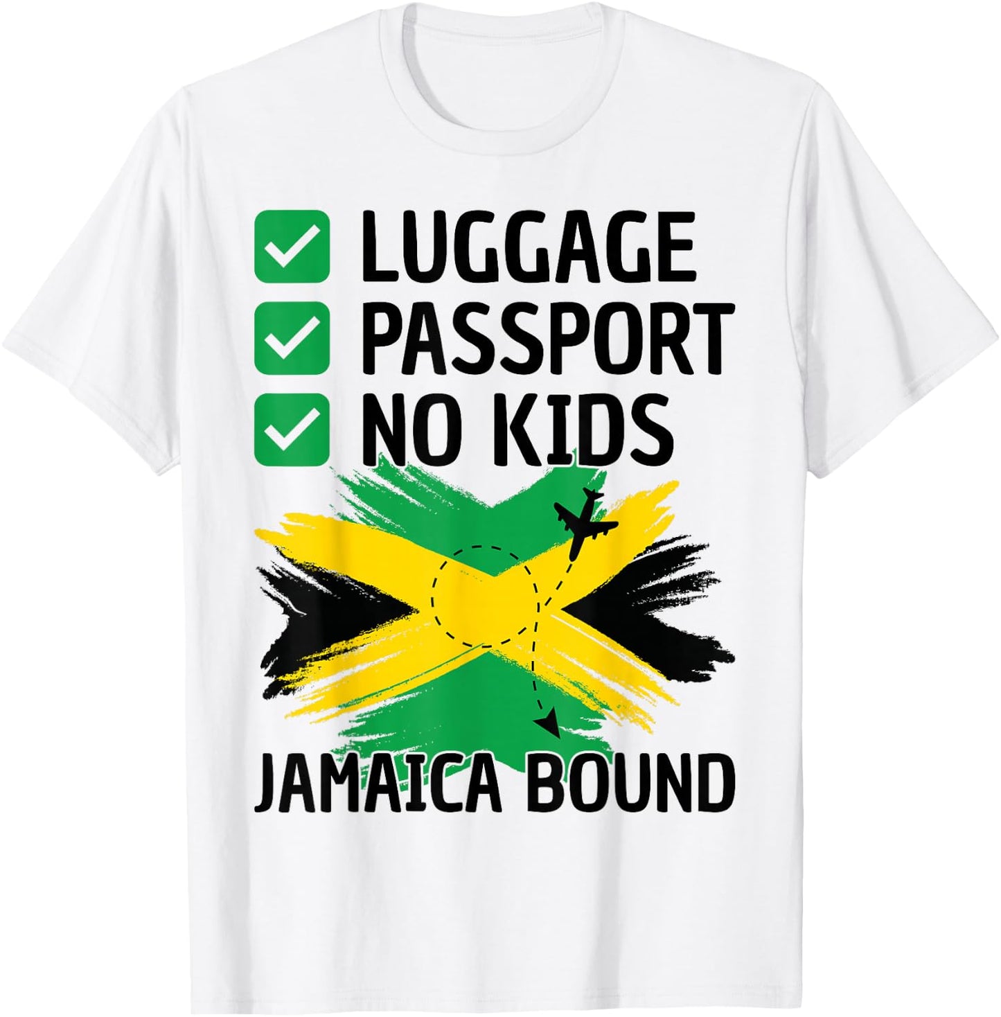 Jamaican Travel Vacation Outfit to Jamaica Men Women Jamaica Small T-Shirt - T-Shirt | White