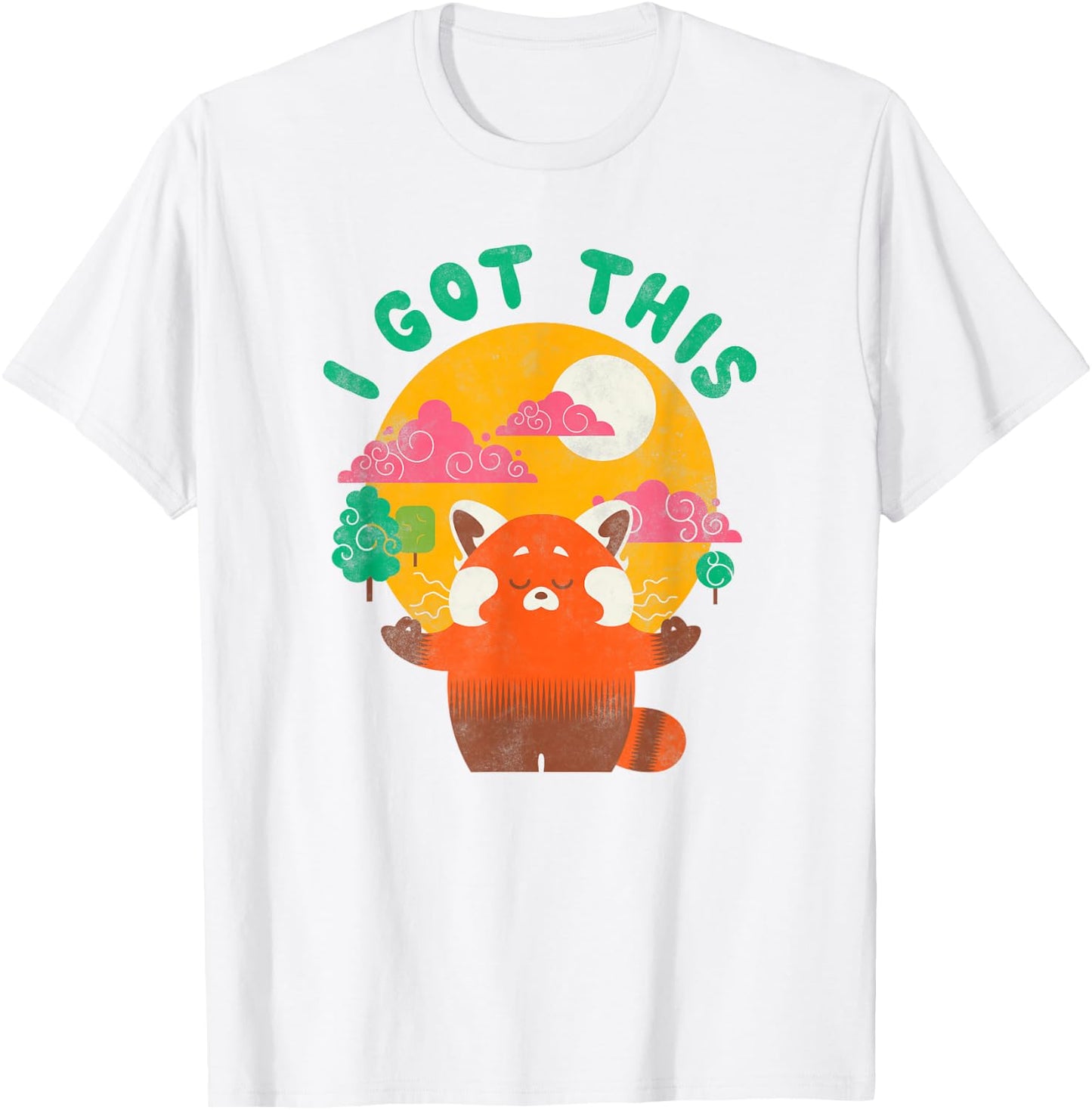 Disney Pixar Turning Red Mei Meditate I Got This T-Shirt - T-Shirt | White