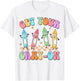 Get Your Cray-on Preschool Teacher Kindergarten Teacher T-Shirt - T-Shirt | White