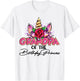 Grandpa of the Birthday Princess Unicorn Matching Family T-Shirt - T-Shirt | White