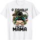 O'fishally The Best Mama Sunglasses Turban Blue T-Shirt - T-Shirt | White
