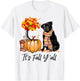 It's Fall Y'all Pug Pumpkin Dog Autumn Halloween Women T-Shirt - T-Shirt | White
