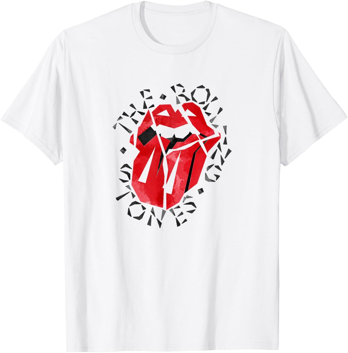 Official The Rolling Stones HD Logo T-Shirt - T-Shirt | White