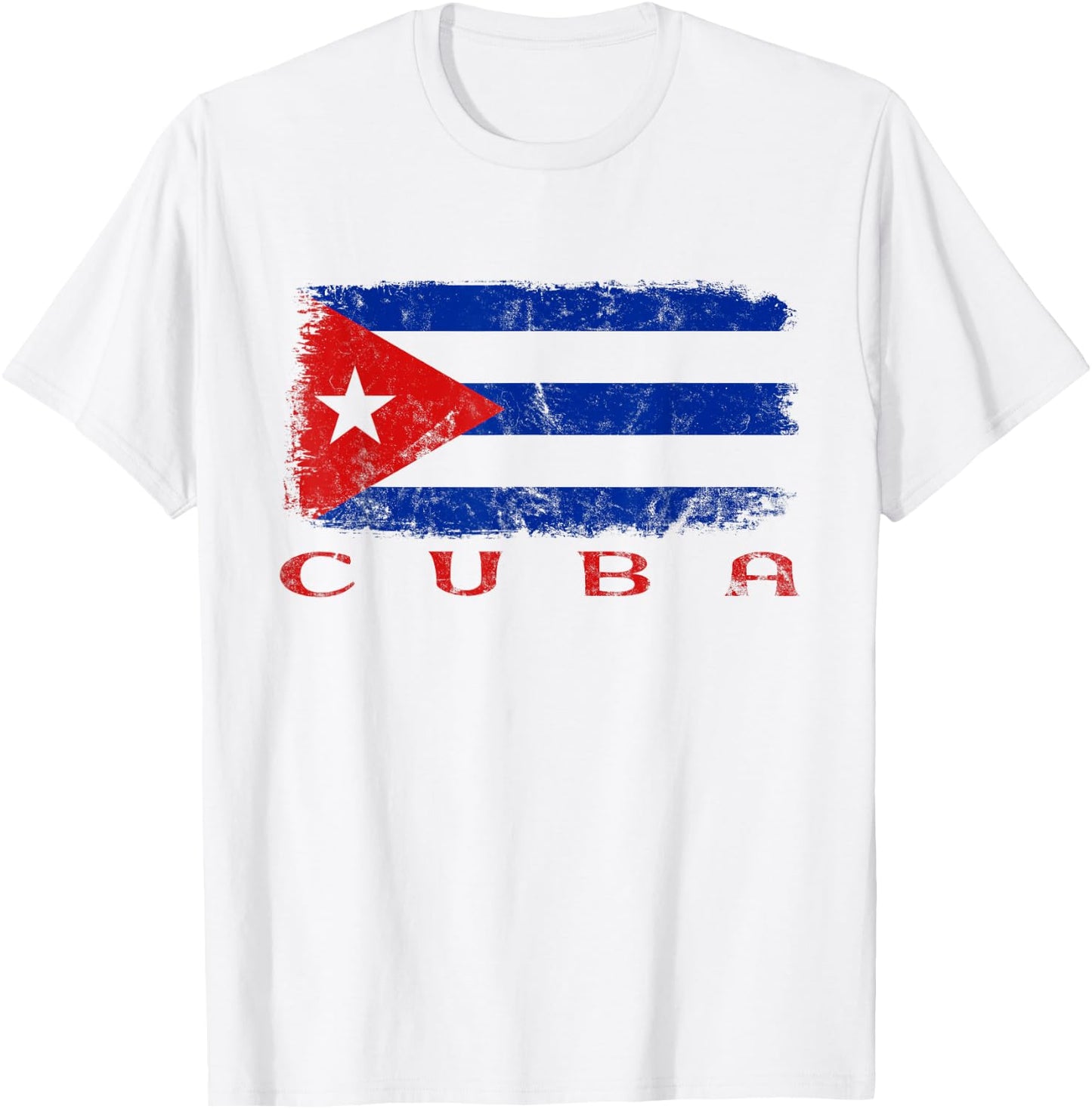 Cuba Flag, Cuba Travel, Cuba Holiday, Cuban, Cuba T-Shirt - T-Shirt | White