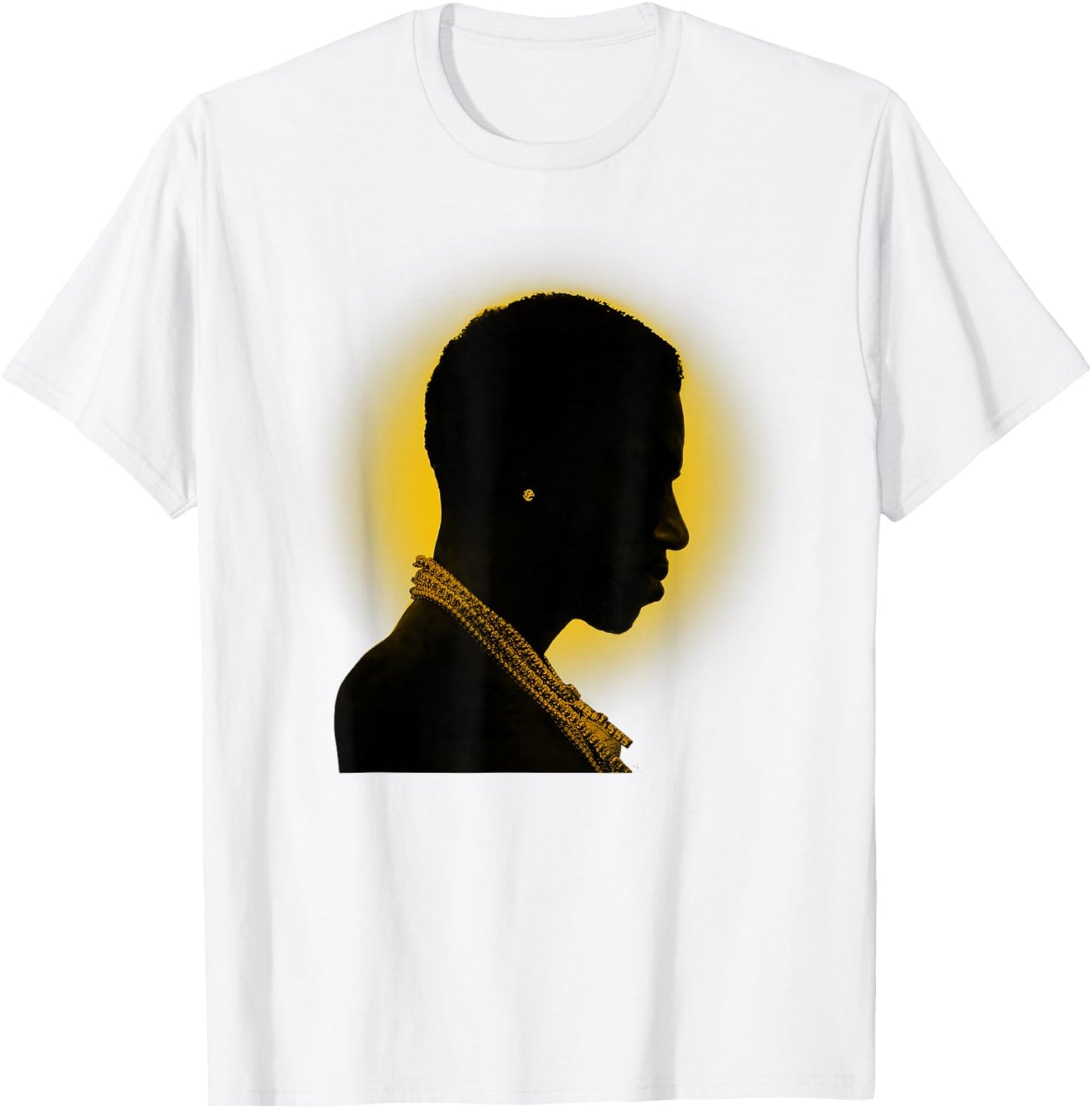 Gucci Mane Silhouette Glow T-Shirt - T-Shirt | White