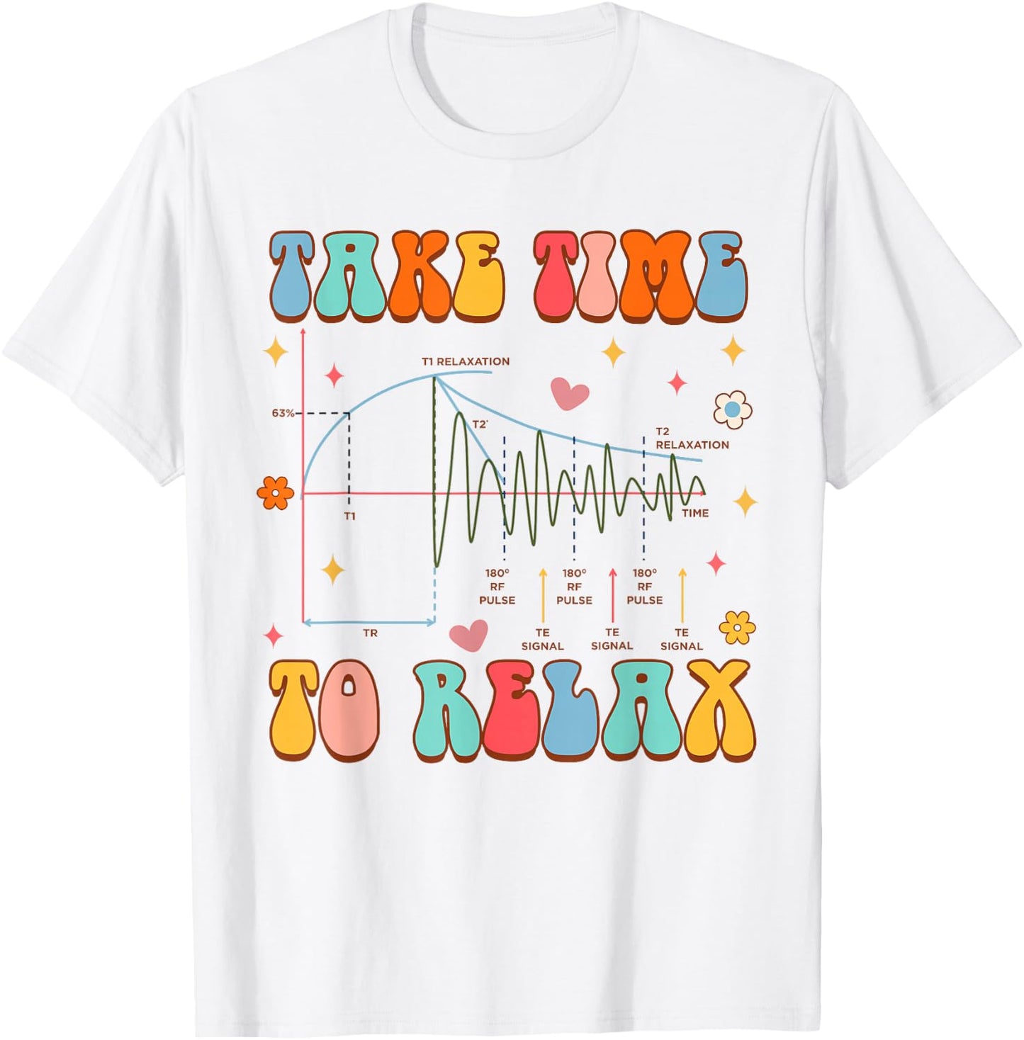 MRI Technologist Radiology Radiologist Takes Time To Relax T-Shirt - T-Shirt | White