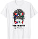 Half Mexican And Half Cuban Mexico Cubanita Cuba Flag Girl T-Shirt - T-Shirt | White