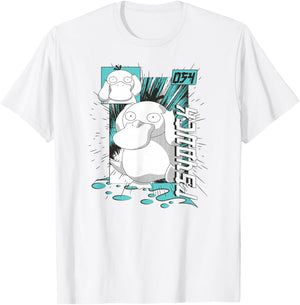 Pokémon - Psyduck Anime T-Shirt - T-Shirt | White