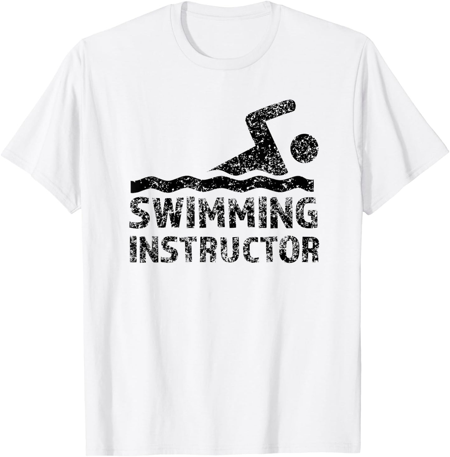 Swimming Instructor Lesson Swim Coach T-Shirt - T-Shirt | White