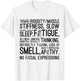 Parkinson Disease Awareness Month - Symptoms Grey Ribbon T-Shirt - T-Shirt | White
