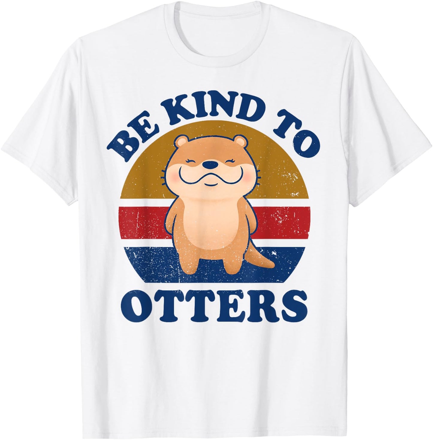 Otter-Shirt Be Kind To Otters Women Kids Toddler Boys Girls T-Shirt - T-Shirt | White