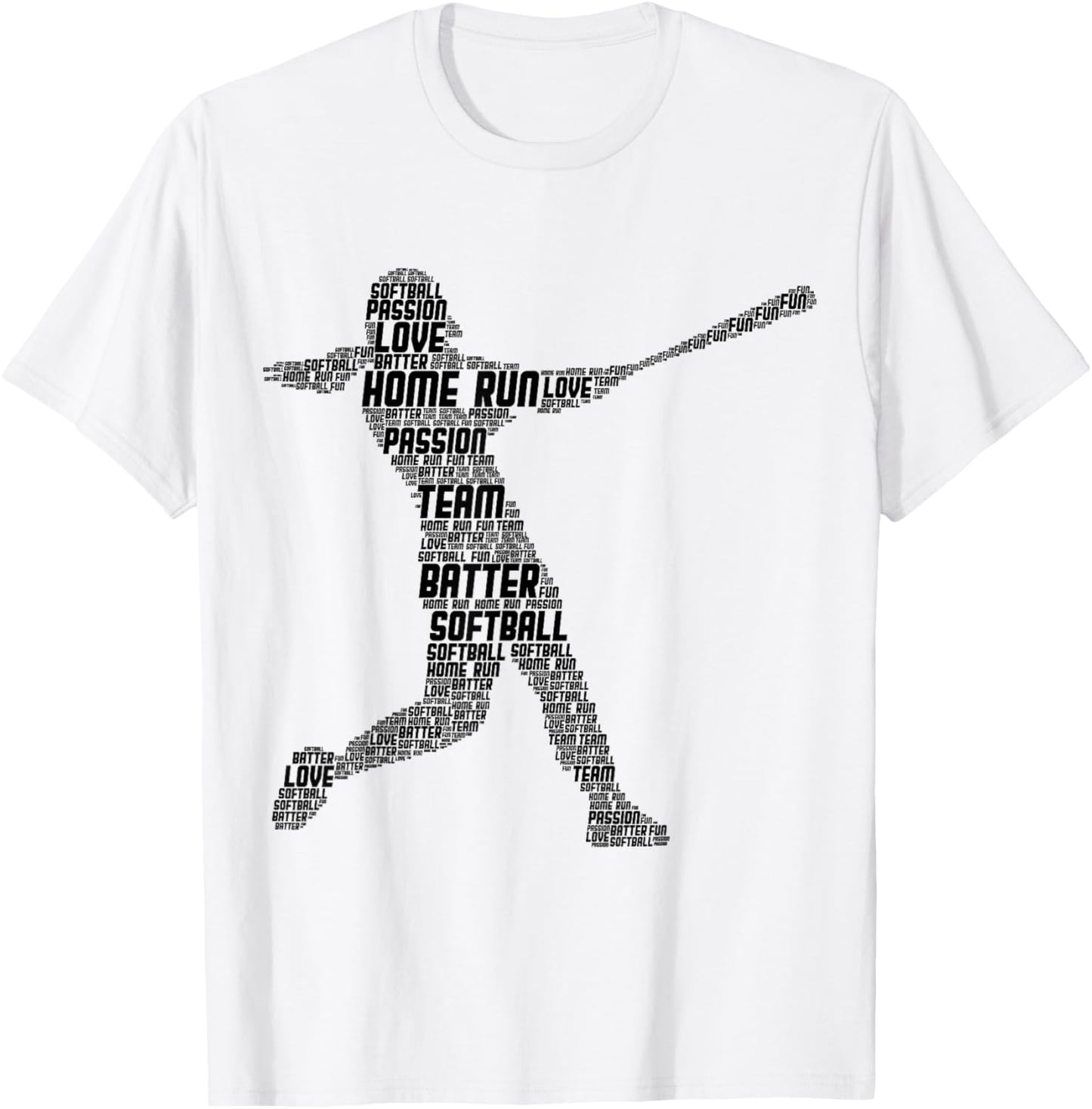 Softball Girl Kids T-Shirt - T-Shirt | White