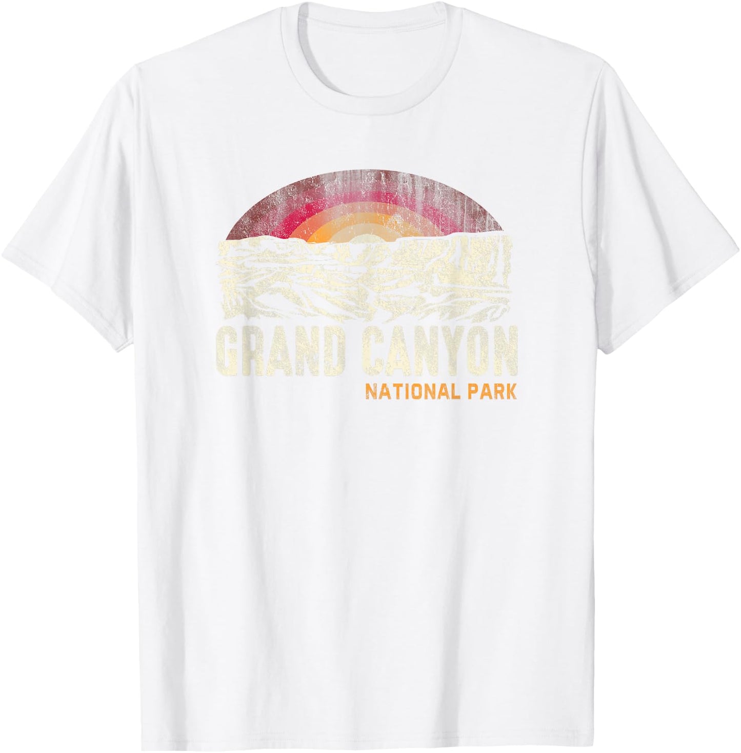 Grand Canyon National Park Vintage T-Shirt - T-Shirt | White