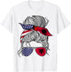 American Albanian Patriot Flag Women Girl Albania Grown T-Shirt - T-Shirt | White