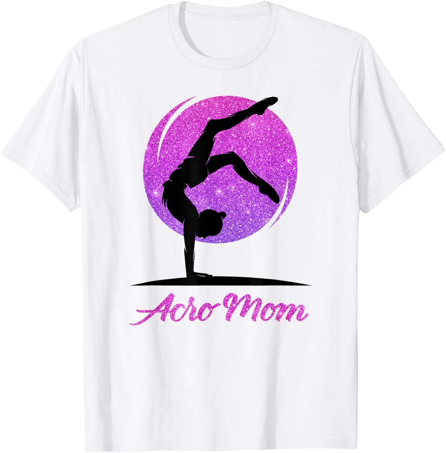 Love Acro Yoga, Acro Dance, Acro Dancer Mom Mother T-Shirt - T-Shirt | White