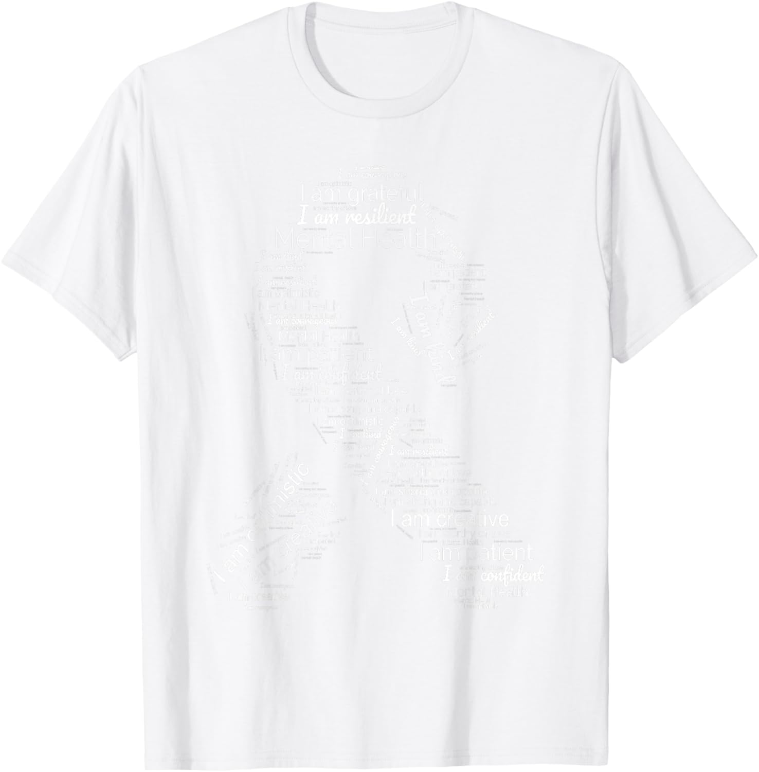 Green Ribbon In May Support Mental Health Awareness T-Shirt - T-Shirt | White
