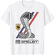 Carroll Shelby Shelby Racing Stripe Snake T-Shirt - T-Shirt | White