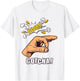 Gotcha Ok Sign Finger Circle Hand Meme T-Shirt - T-Shirt | White