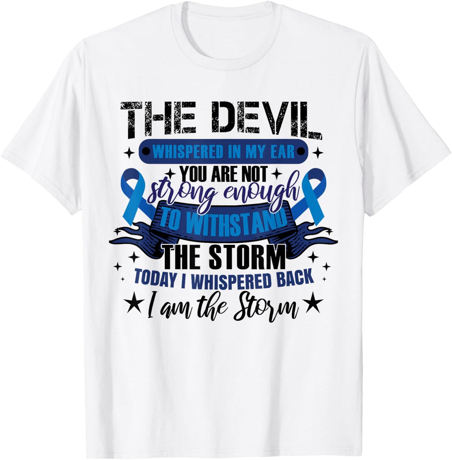 Colon Cancer Fighter T-Shirt - T-Shirt | White