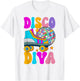 Roller Skating Disco Diva Skate Girl 70s Retro T-Shirt - T-Shirt | White