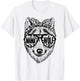 Wolf Face Sunglasses For Mom on Mother's Day Mama Wolf T-Shirt - T-Shirt | White