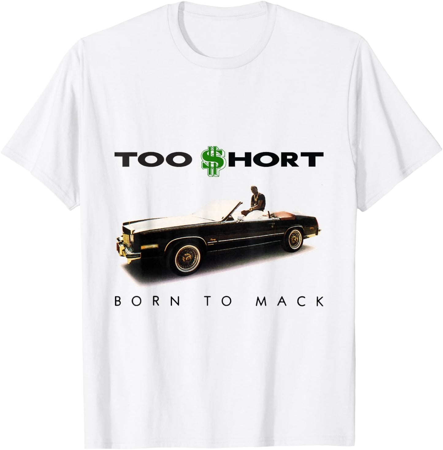 Too Short - Born To Mack T-Shirt - T-Shirt | White