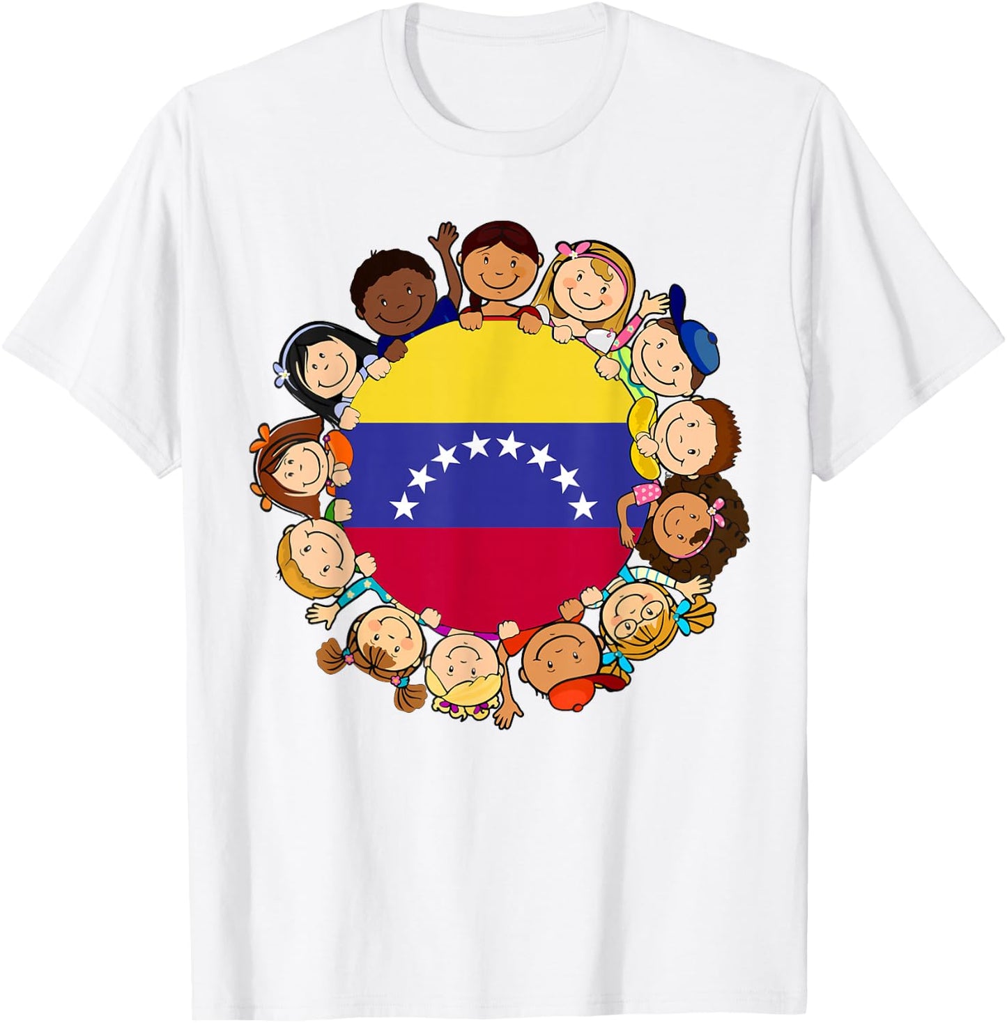 Venezuela Kids Venezuelan Flag Hispanic Heritage Month Boy T-Shirt - T-Shirt | White
