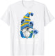 In November We Wear Blue Gnome Diabetes Awareness Month T-Shirt - T-Shirt | White