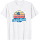 Vintage Beverly Beach Florida FL Classic 70s Retro Surfer T-Shirt - T-Shirt | White