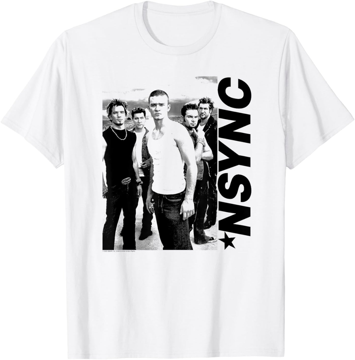 NSYNC Official Promise You T-Shirt - T-Shirt | White