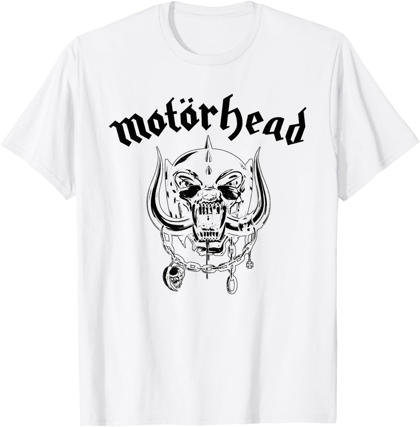 Motörhead – Flat Warpig White T-Shirt - T-Shirt | White