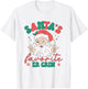 Retro Santas Favorite ER Crew Christmas Emergency Department T-Shirt - T-Shirt | White