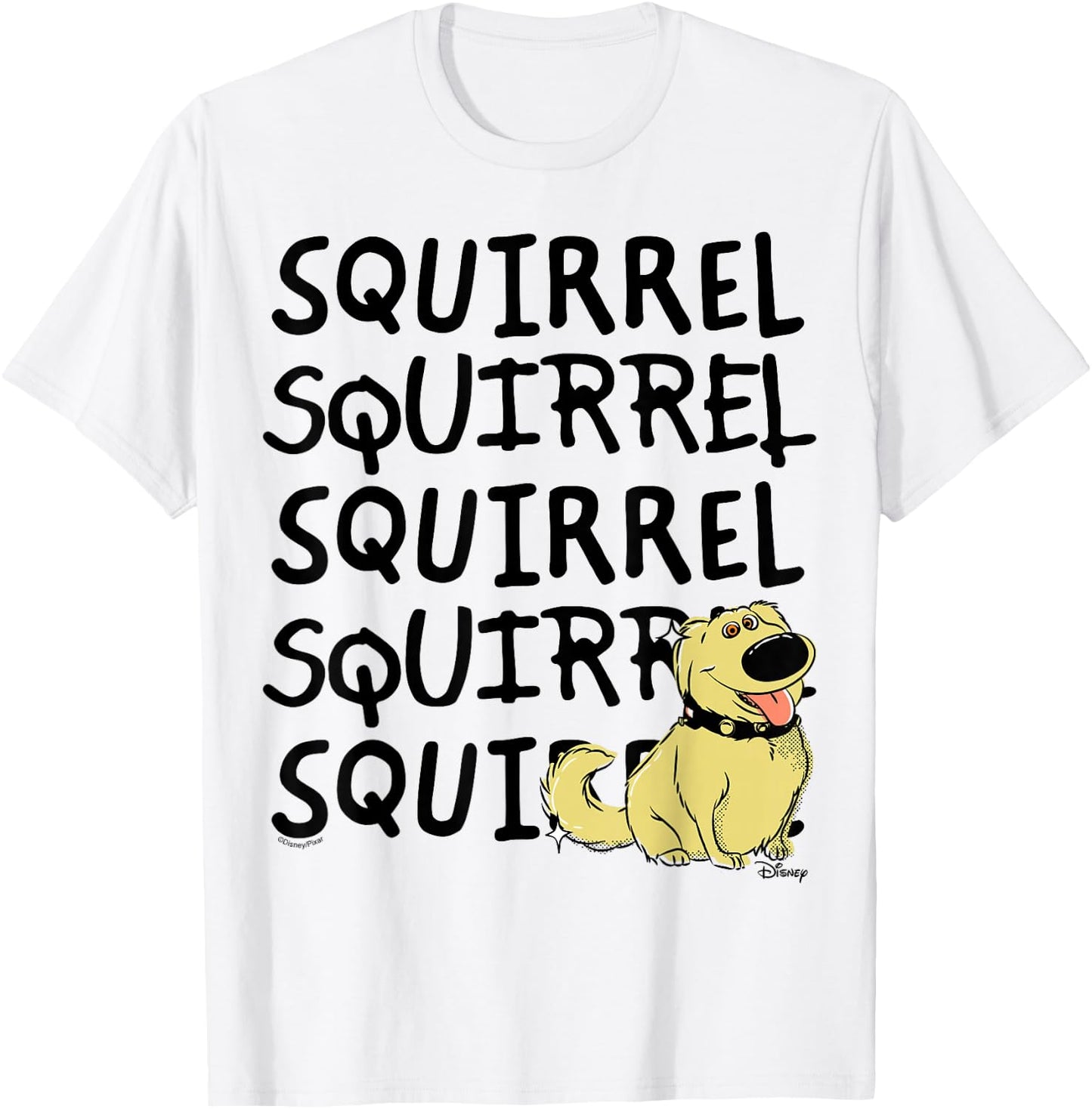 Up - Squirrel Doug T-Shirt - T-Shirt | White