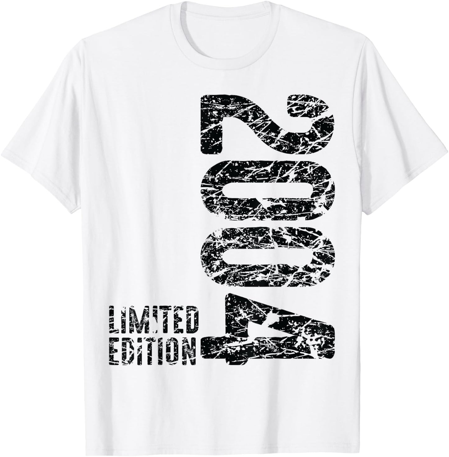 21st Birthday Man Woman 21 Years 2004 Decorative Funny Gift T-Shirt - T-Shirt | White