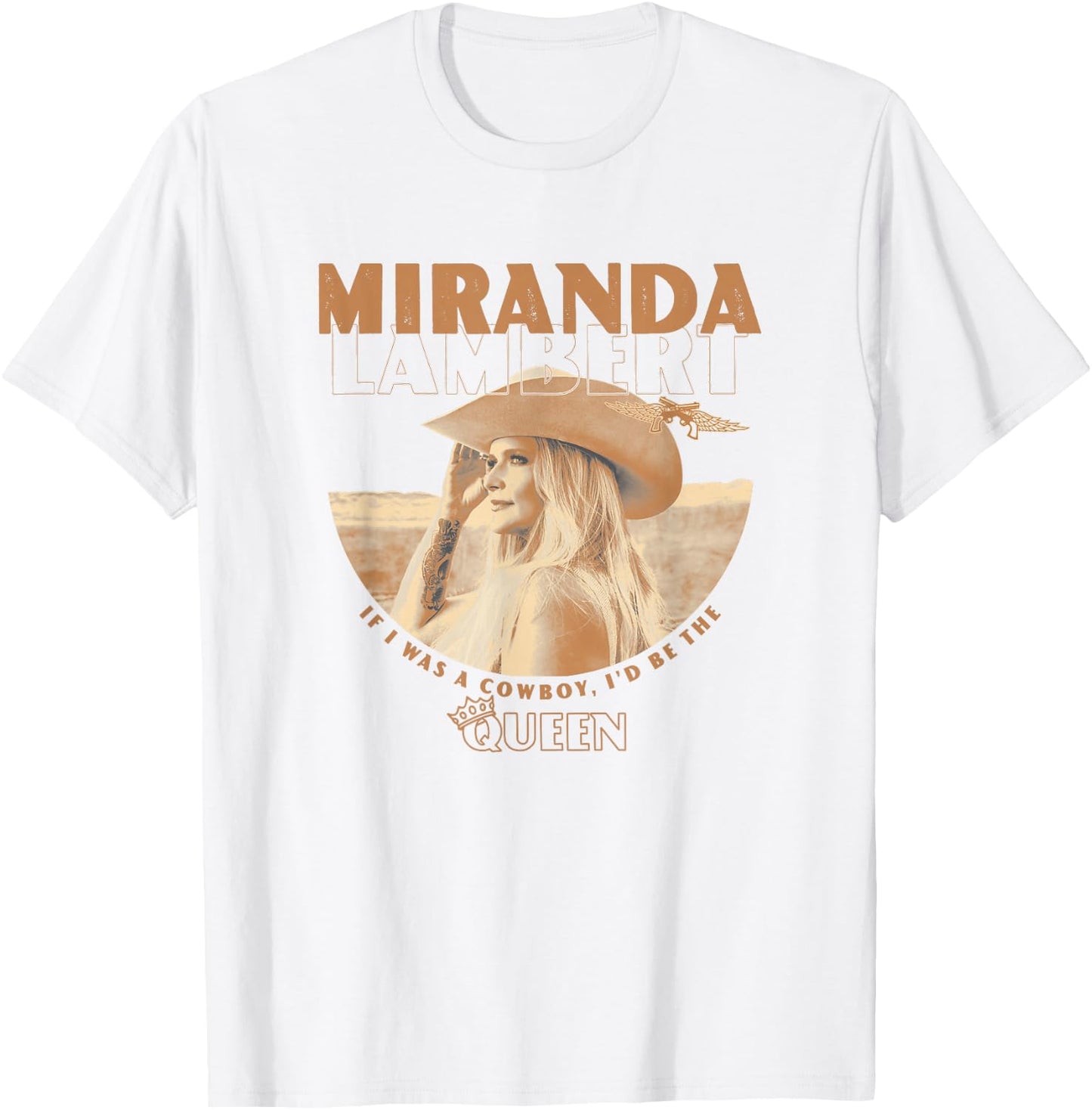 Miranda Lambert Cowboy T-Shirt - T-Shirt | White