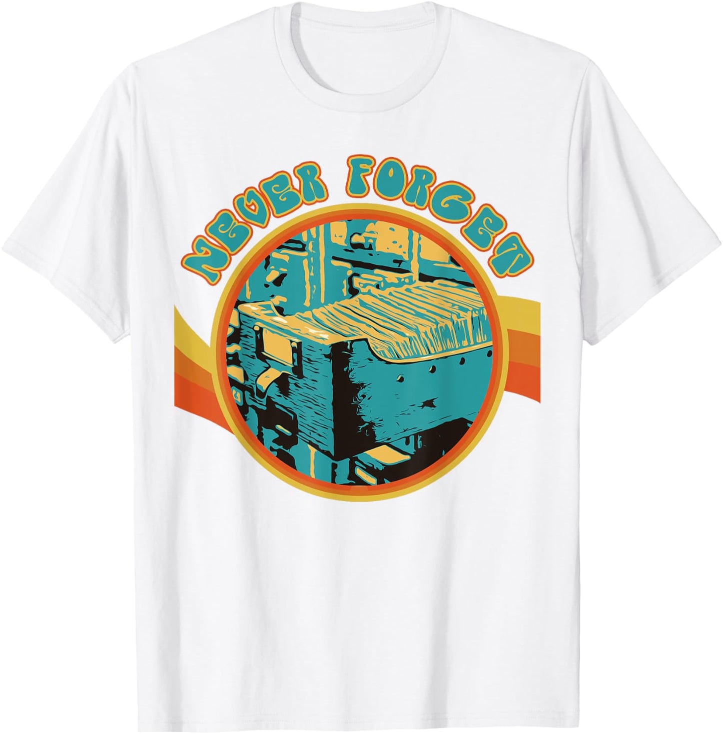 Never Forget The Dewey Decimal System Card Catalog Cabinet T-Shirt - T-Shirt | White