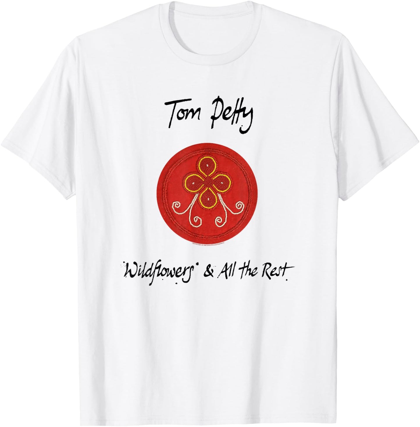 Tom Petty Wildflowers And All The Rest T-Shirt - T-Shirt | White