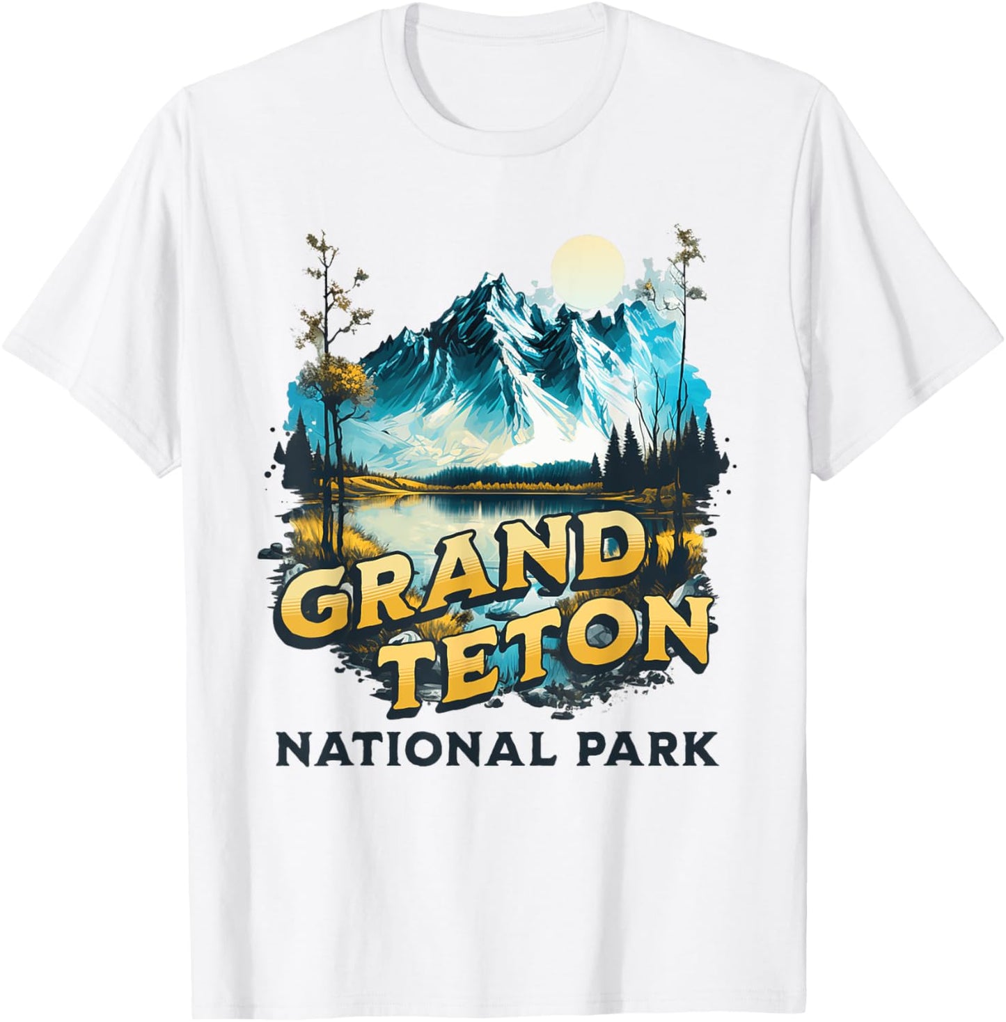 Grand Teton T-Shirt - T-Shirt | White