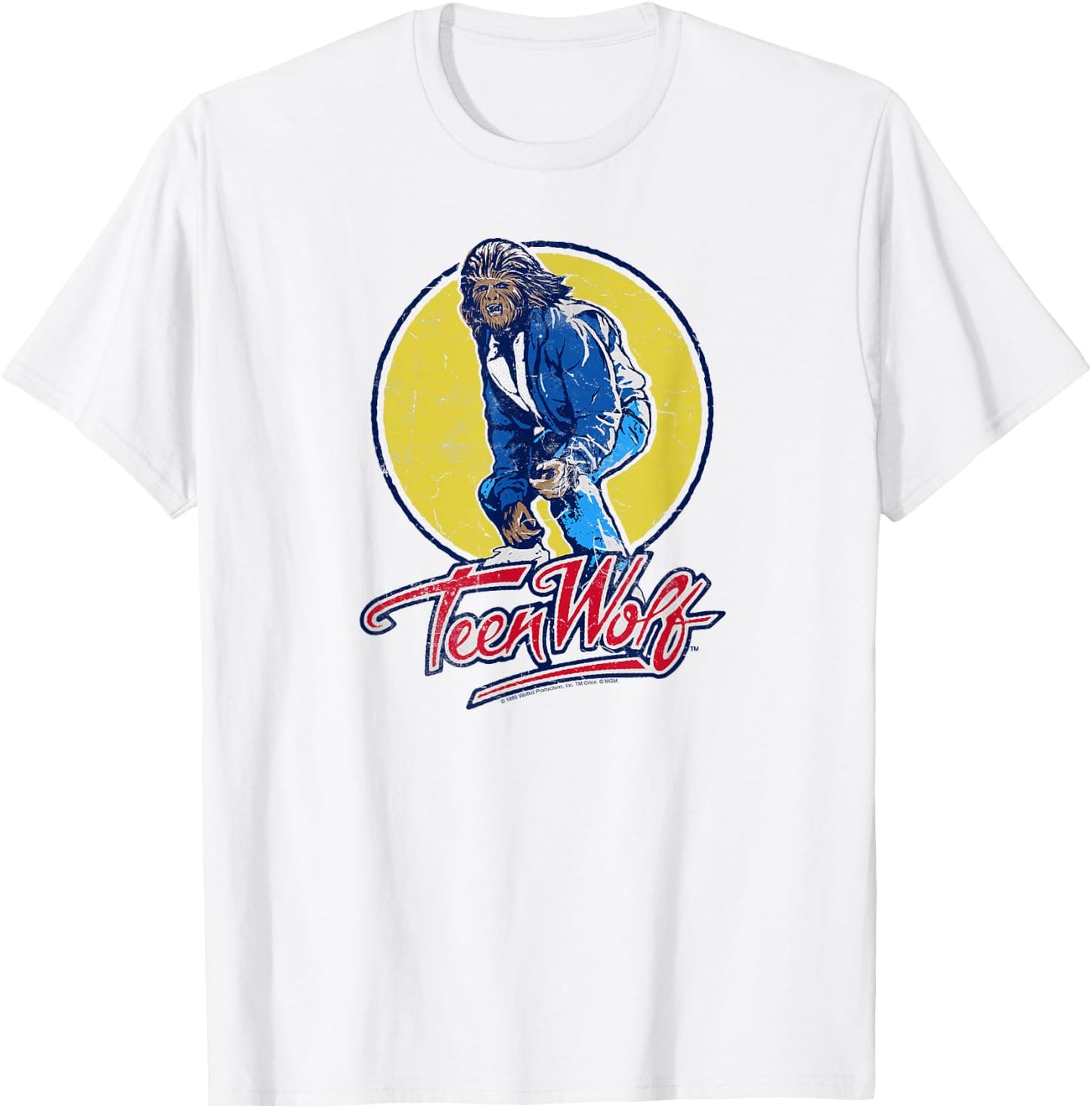 Teen Wolf Rockin Teen Wolf T-Shirt - T-Shirt | White