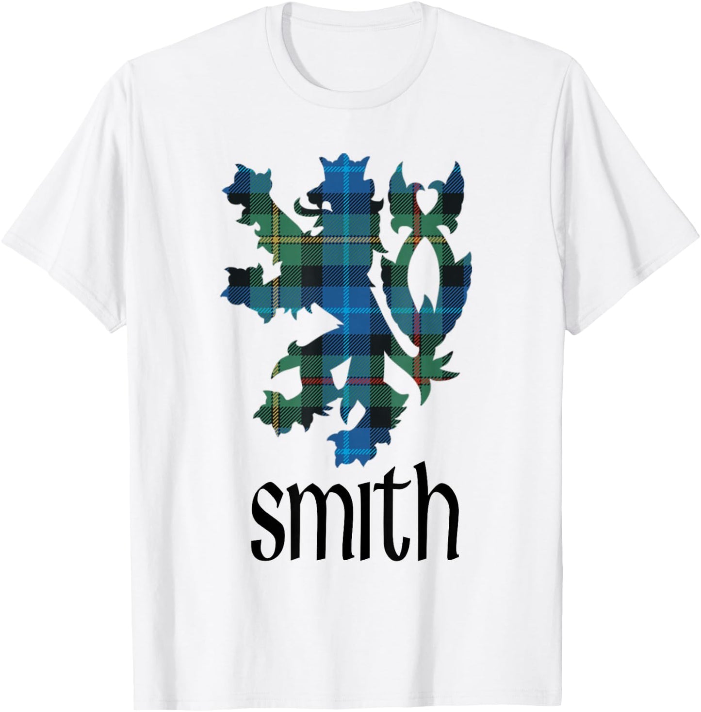 Clan Smith Tartan Scottish Family Name Scotland Pride T-Shirt - T-Shirt | White