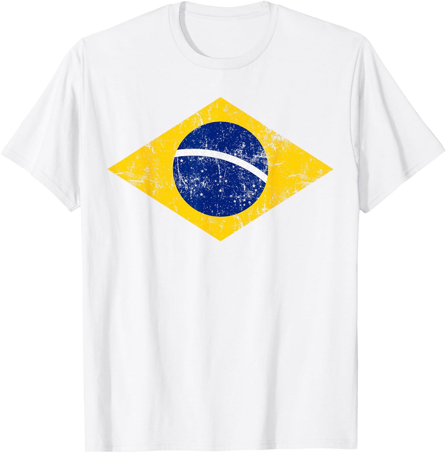 Brazil T Shirt Women Men Kids Brasil Brazilian Flag Green T-Shirt - T-Shirt | White