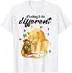 Autism Awareness Shirt Women Ok Be Different Lion Autism Mom T-Shirt - T-Shirt | White