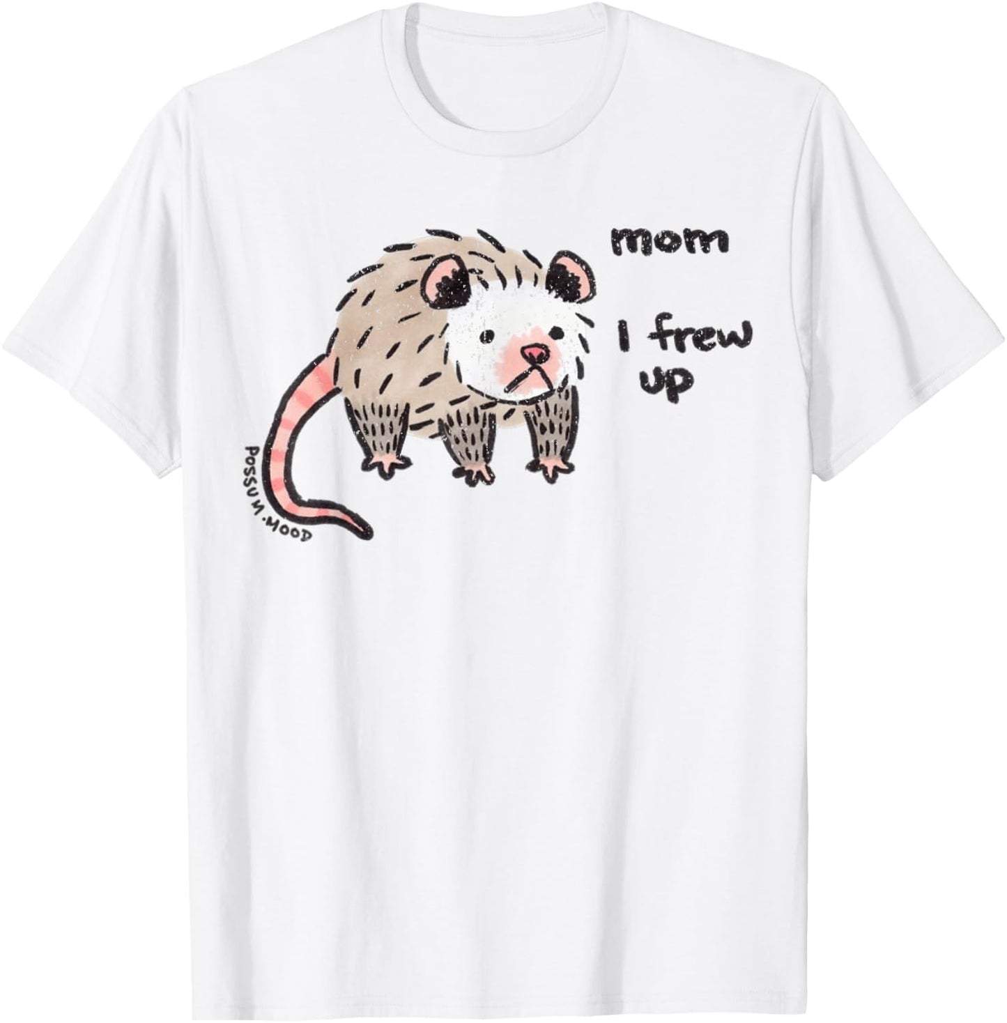 Vintage Mom I Frew Up T-Shirt - T-Shirt | White