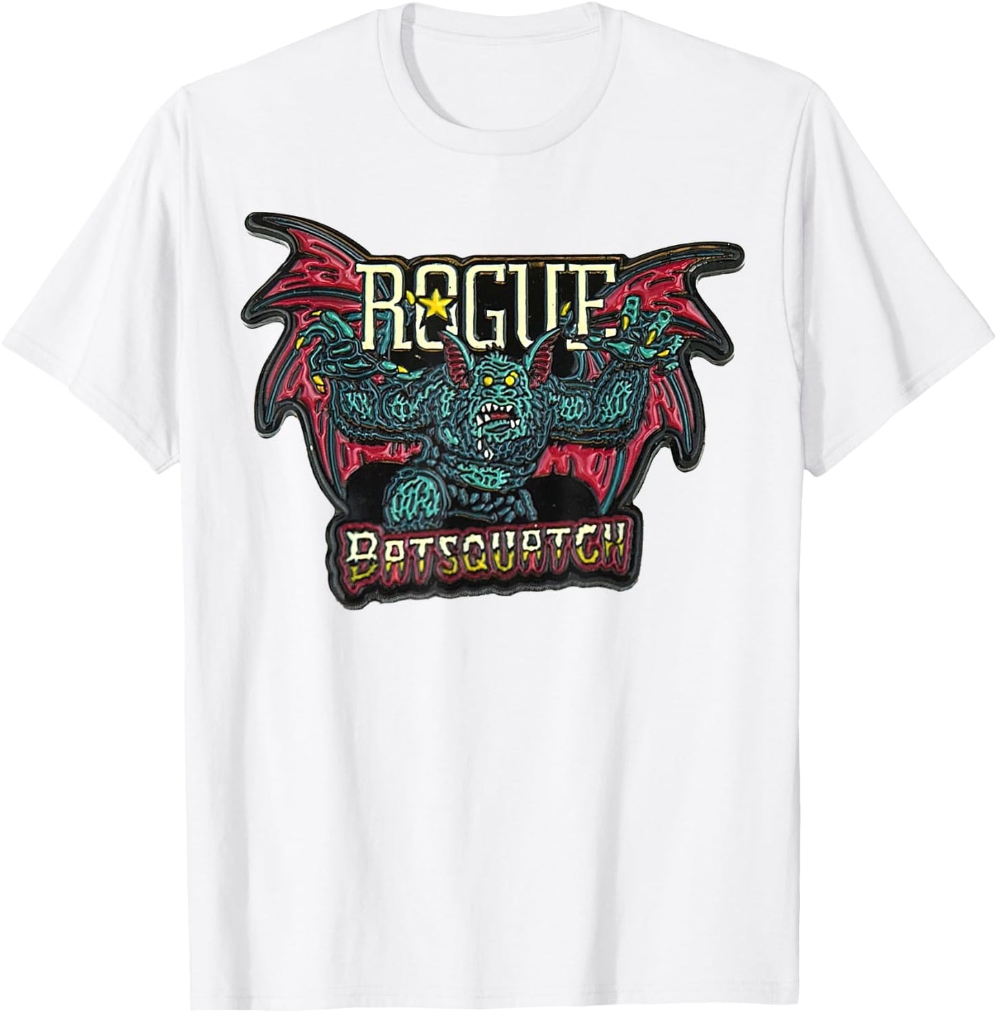 Rogue Ale Batsquatch T-Shirt - T-Shirt | White