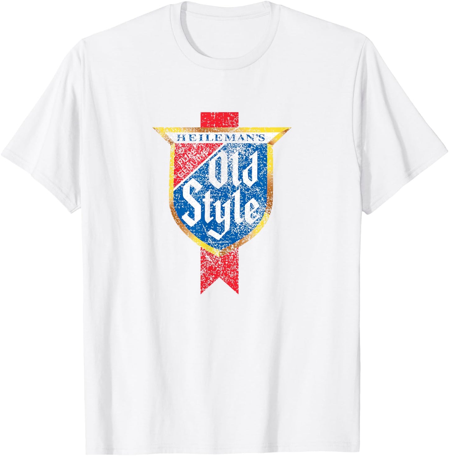 Heileman's Old Style Beer Classic T-Shirt - T-Shirt | White