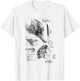 Fantastic Beasts Niffler Textbook Poster T-Shirt - T-Shirt | White