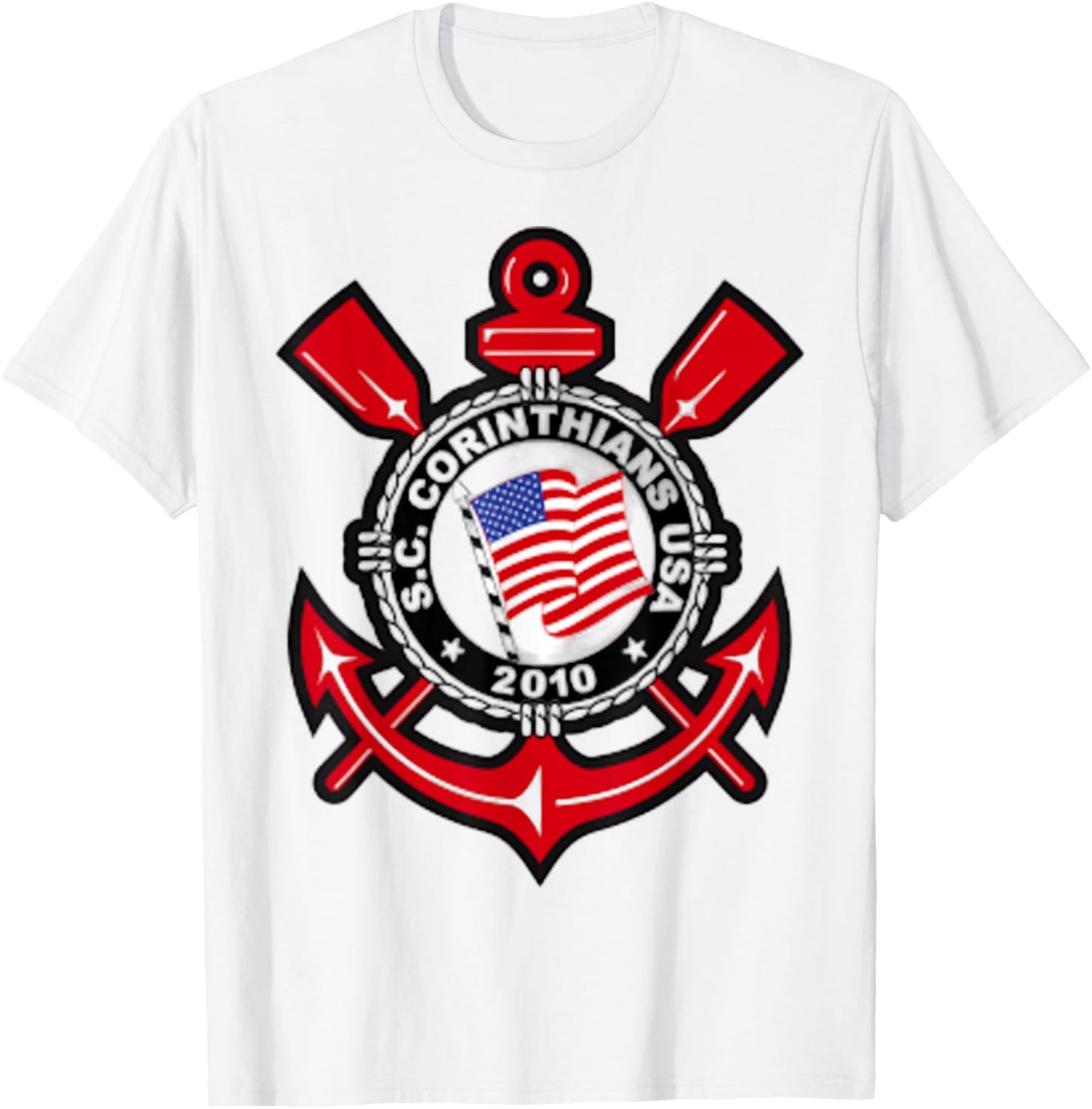 Camisa do coringa coritnhians de torcida gavioes Blusa T-Shirt - T-Shirt | White